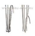 284-Agrafe tous plis 4 branches acier zingu�
