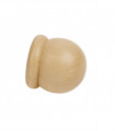 251-Embout rustique emboîtant - Naturel bois Ø 28 mm 251-Embout rustique emboîtant - Naturel bois Ø 28 mm