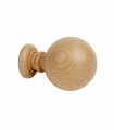 252-Embout contemporain - Naturel bois � 35 mm