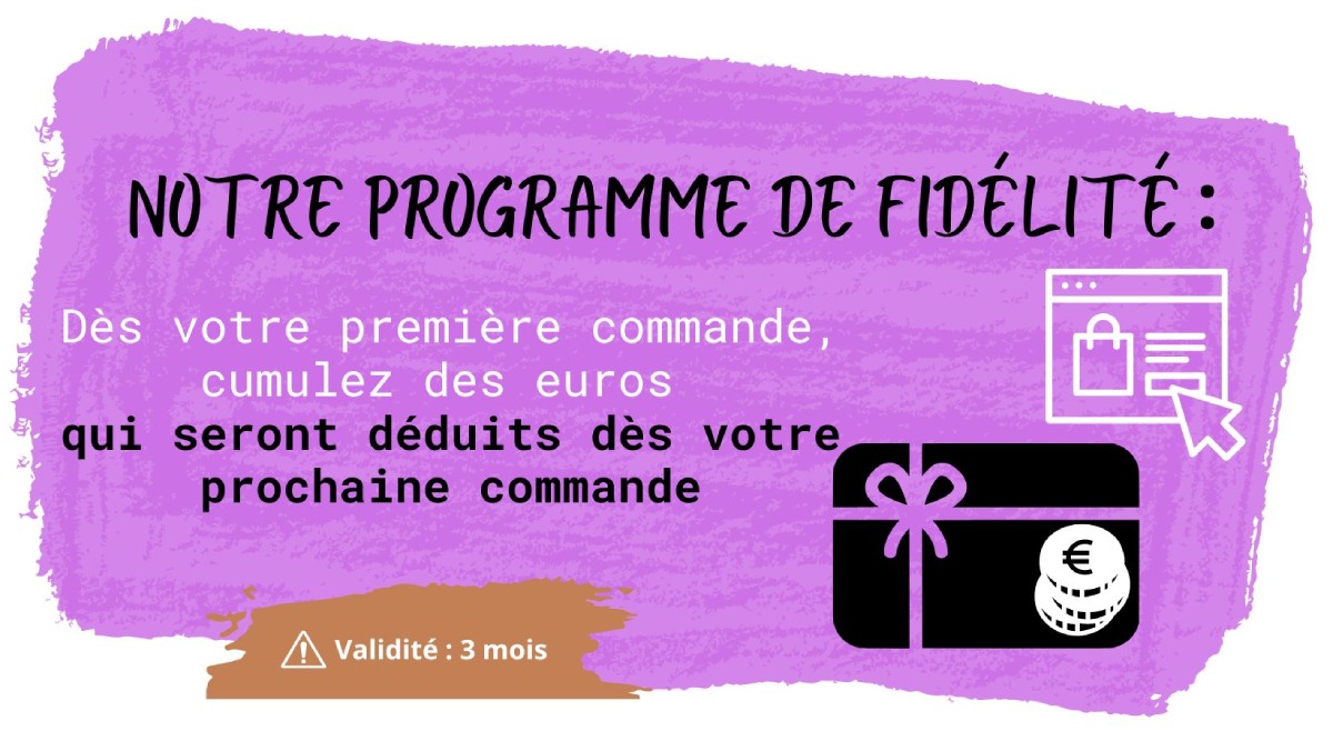 Notre programme de fidélisation