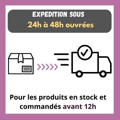 Exp?dition sous 24h ? 48h
