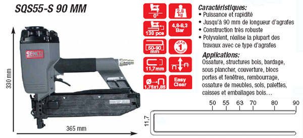 Senco ® SQS55-S 90MM