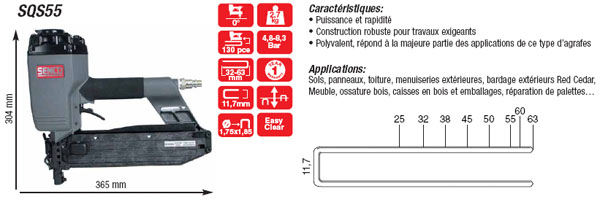 Senco ® SQS 55 Senco ® SQS 55