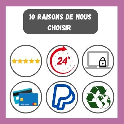 Les 10 raisons de nous choisir