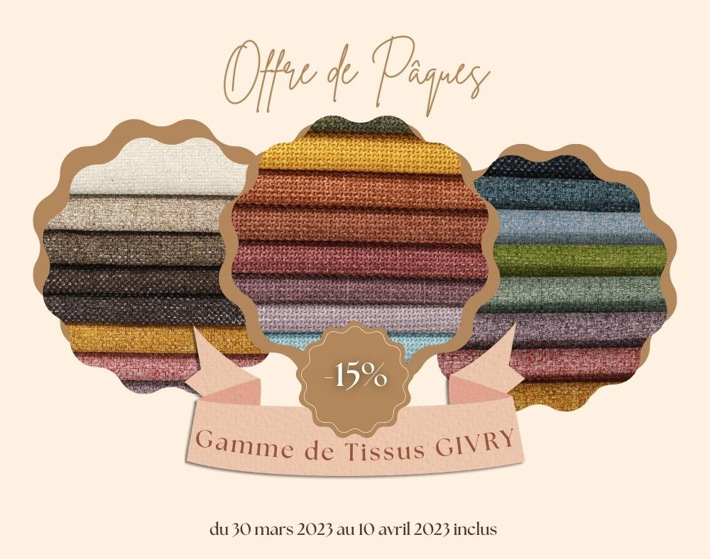 Tissus d'ameublement GIVRY