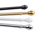 Un large choix de tringle extensible (crosse Ø 10 mm, laiton verni, Tringle ovale extensible acier Ø 12 x 7mm, des tringles plates aluminium 12 x 2mm)...
