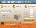 Découpe de mousse sur mesure