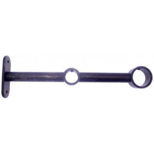 265-Support double lorgnon Ø 19– 28mm embase 70mm