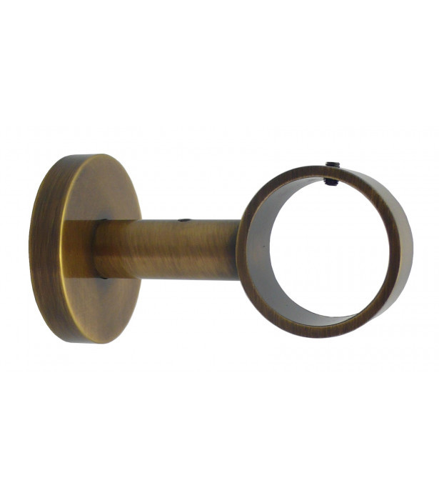 226-Support lorgnon démontable laiton vieilli saillie 65mm