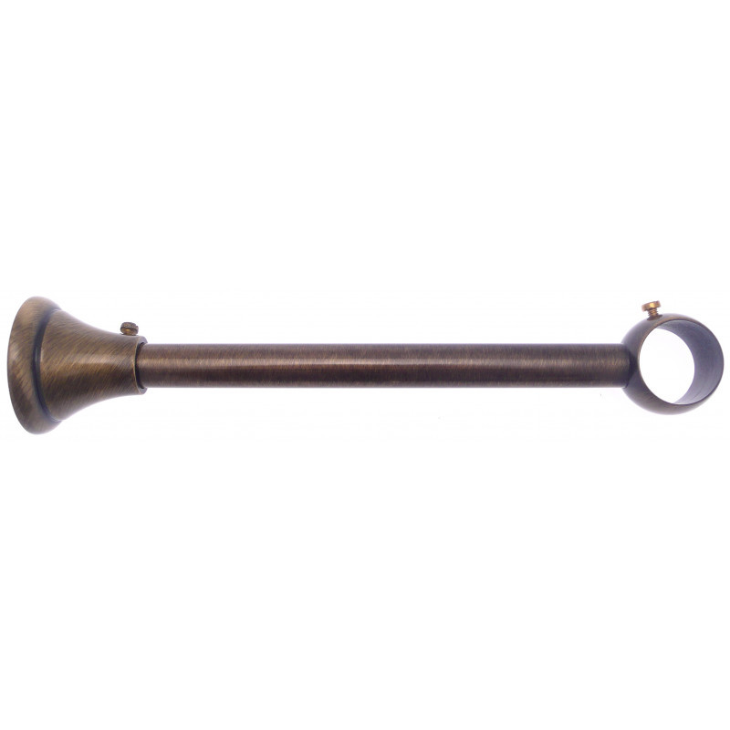227-Support laiton vieilli 225mm Ø 28mm