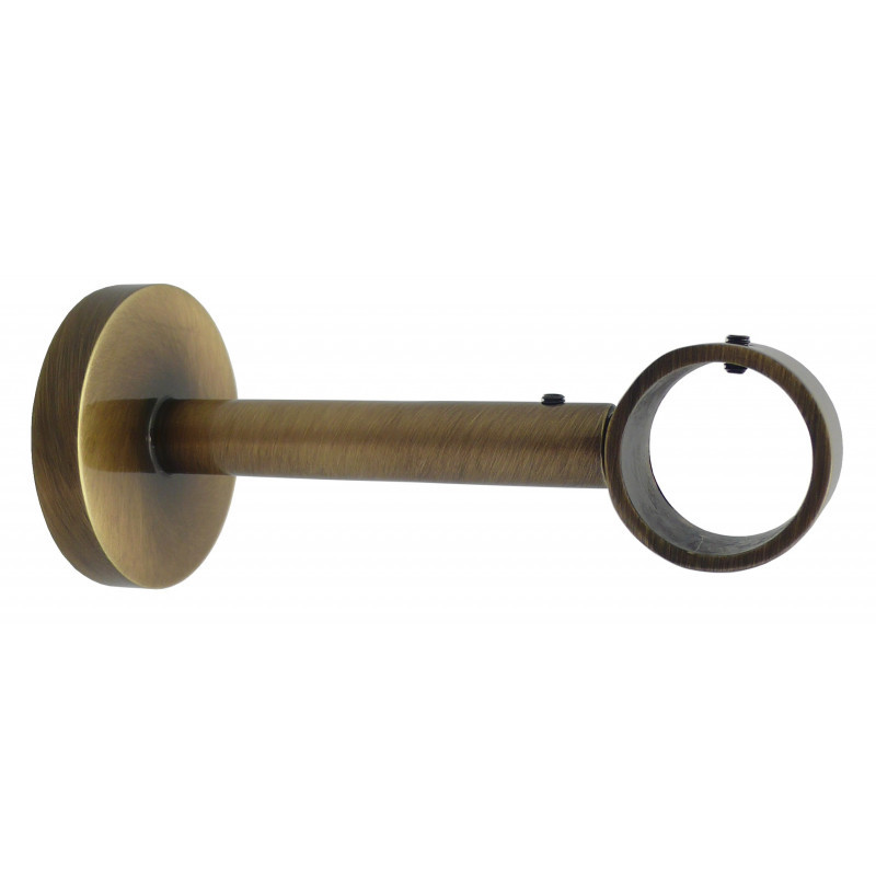 227-Support laiton vieilli extensible 108-160mm Ø 28mm