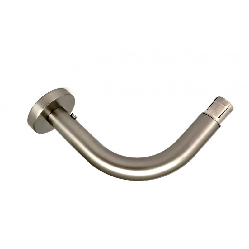 233-Support nickel mat coude Ø 20mm