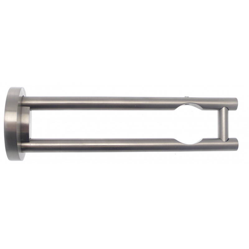 234-Support nickel mat double tige 125mm Ø 28mm