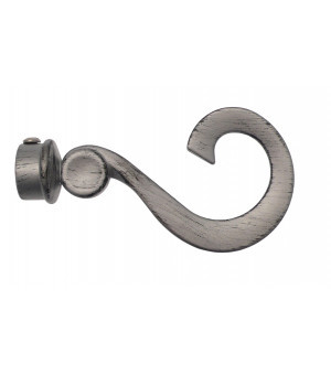 259-Embout Spirale fer forgé pour tringle Ø 19mm