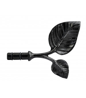 262-Embout branche fer forgé pour tringle Ø 19mm 