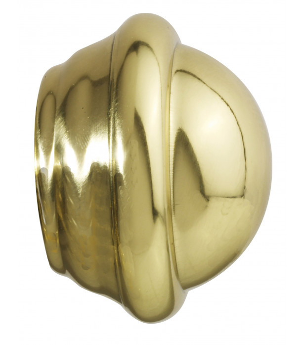 222-Embout Anglais Laiton verni pour tringle Ø 28mm