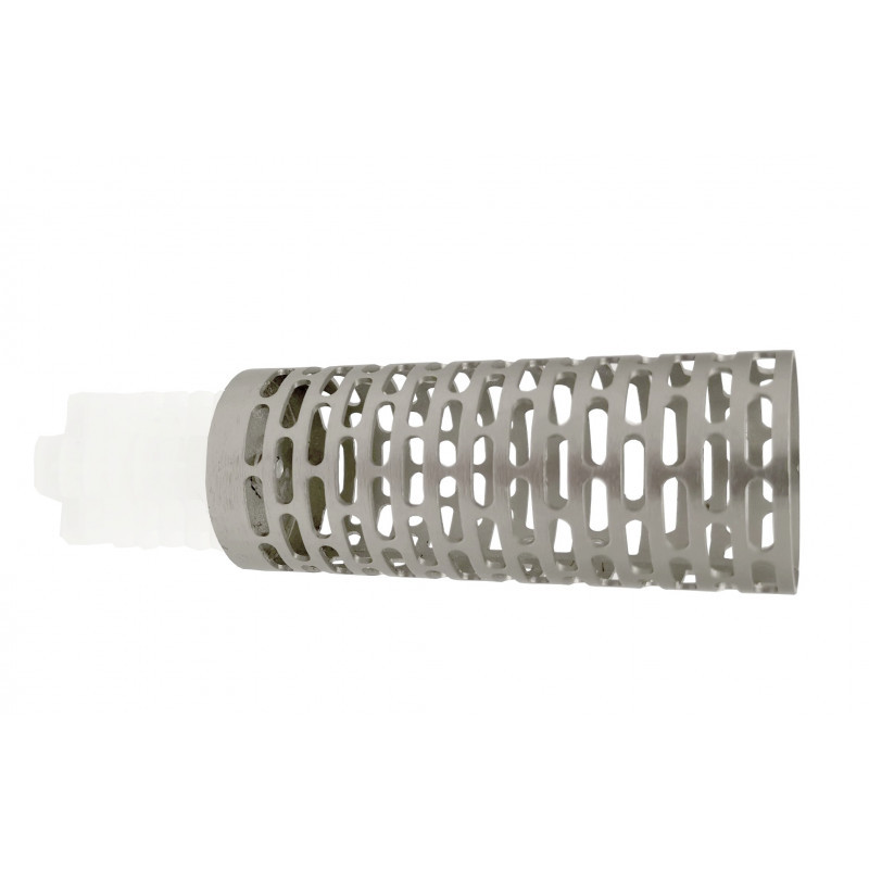 299-Embout cylindre perforé pour tringle Ø 28mm