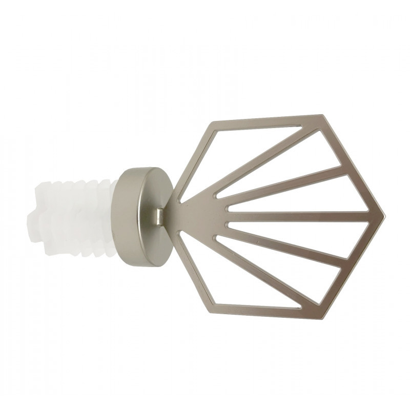 299-Embout Hexagone pour tringle Ø 28mm