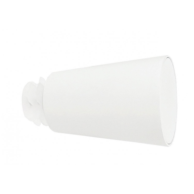 300-Embout pommeau blanc mat pour tringle Ø 28mm