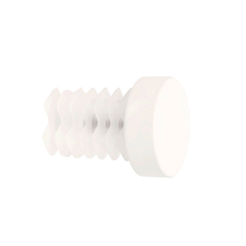 300-Embout lot de 2 bouchons blanc mat pour tringle Ø 28mm