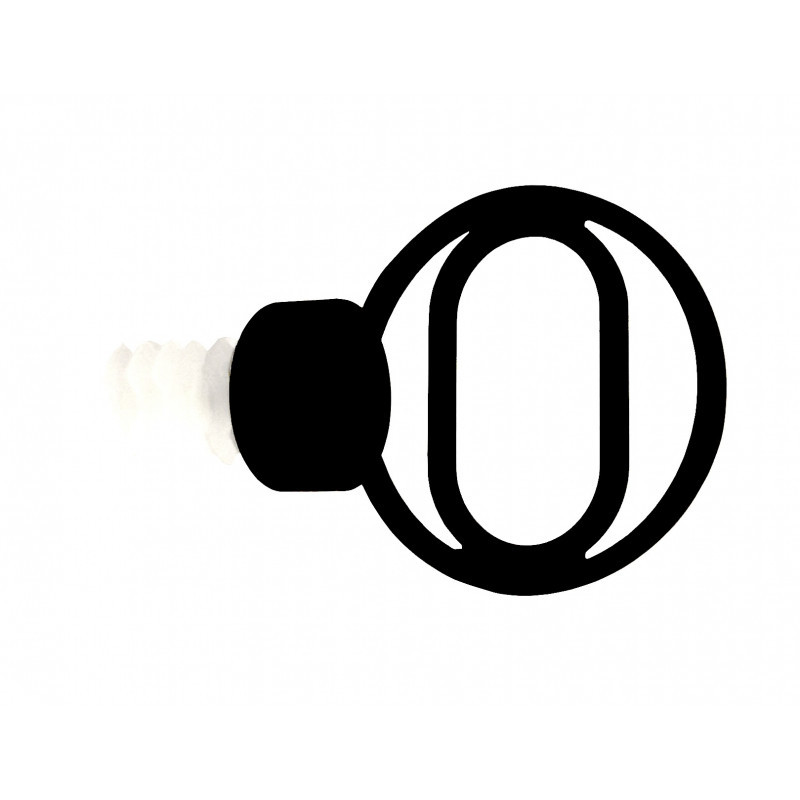 301-Embout visio pour tringle Ø 20mm