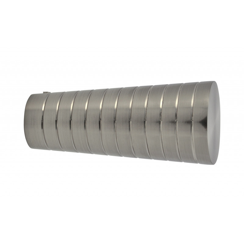 304 - Embout Pommeau strié pour tringle Ø 19mm