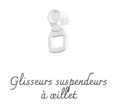 305 - Glisseurs suspendeurs à œillet x20