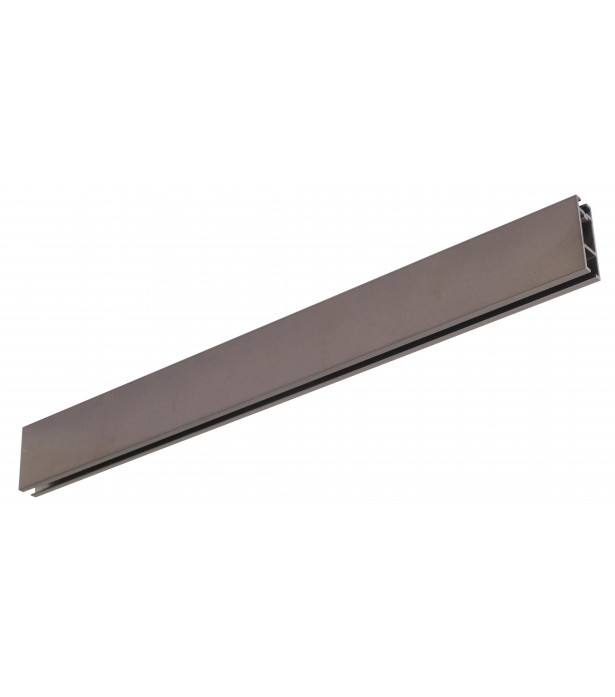 306 - Rail alu Rectangle - Antic bronze