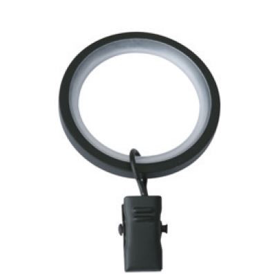 309-Anneau à pince avec silencieux pour tringle Ø 20mm