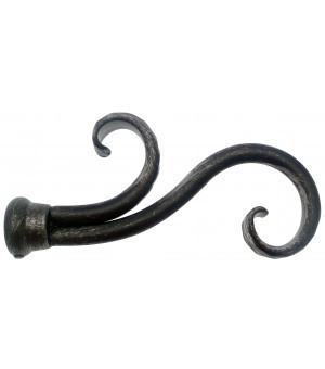 262-Embout capra fer forgé pour tringle Ø 19mm