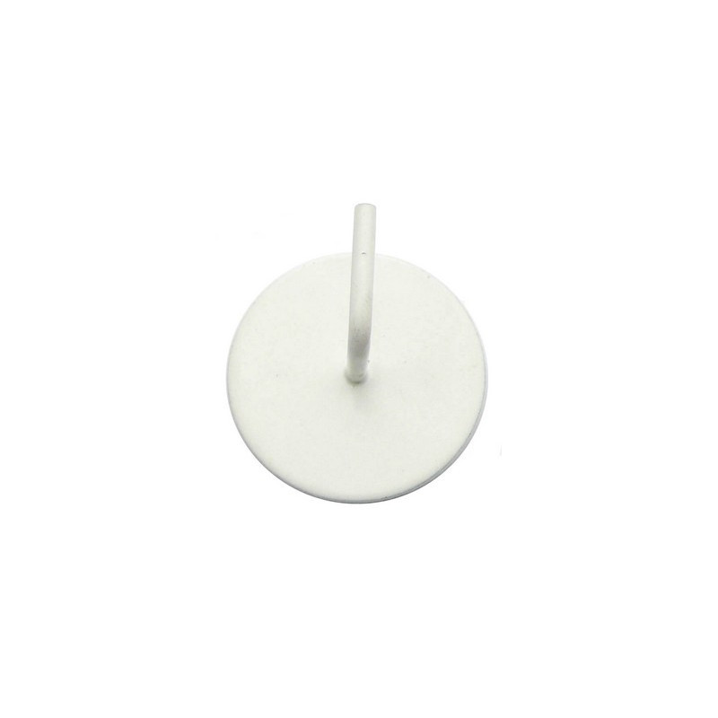 3401-Support pour tringle vitrage adhésif rond
