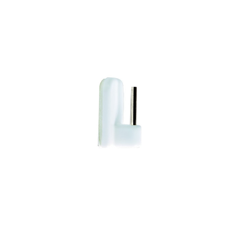 3403-Lot de 4 Supports adhésif blanc