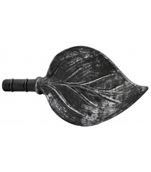 262-Embout feuille fer forgé pour tringle Ø 19mm