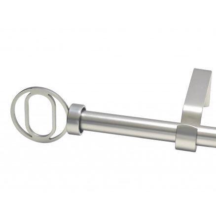 Tringle extensible visio nickel givré Ø 19-16mm