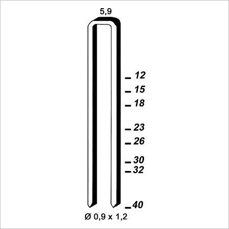 Agrafes ES Inox par 1000