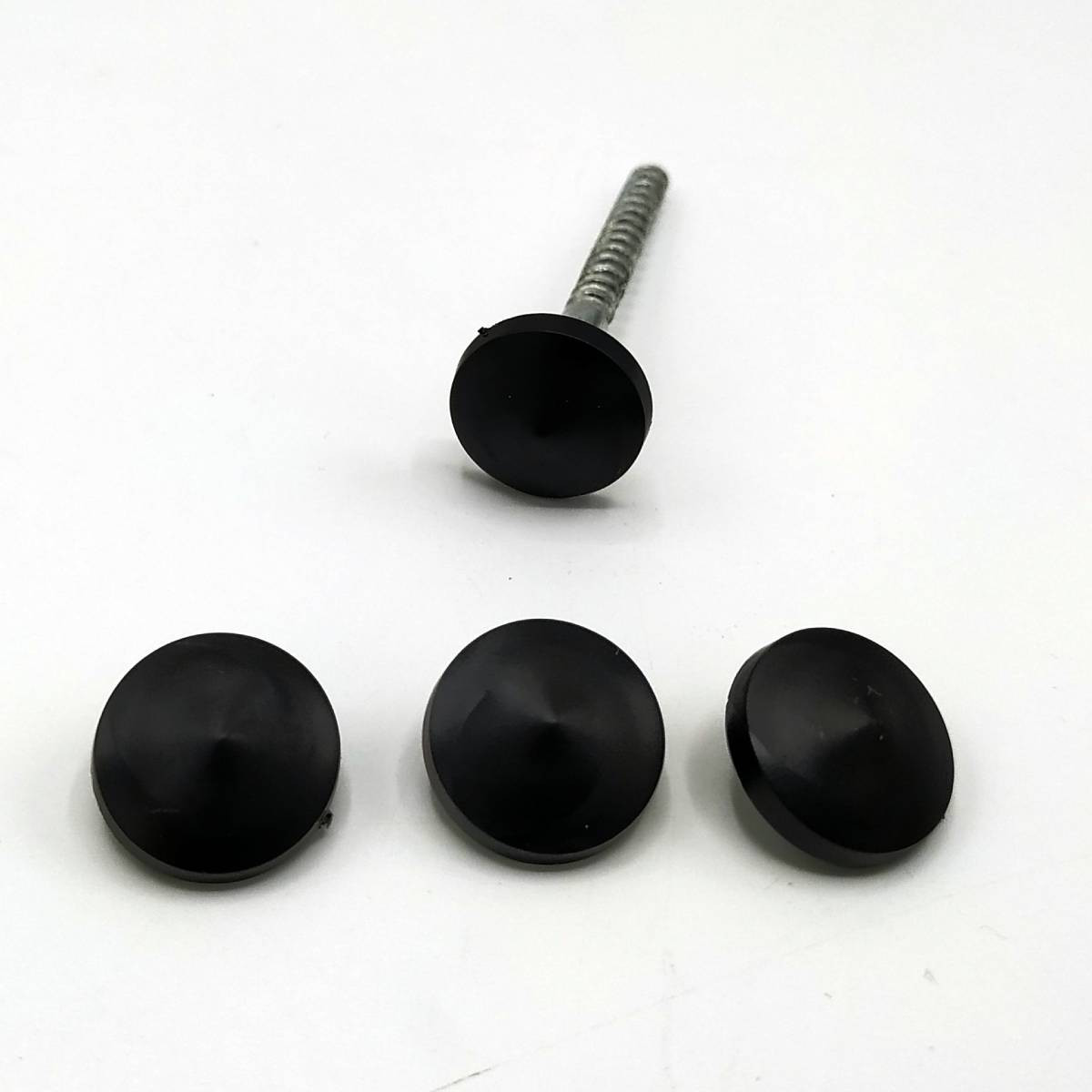Cache-vis de décoration 448 - Noir - Tête pointue