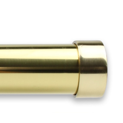 Embout Capuchon laiton poli verni Ø28mm
