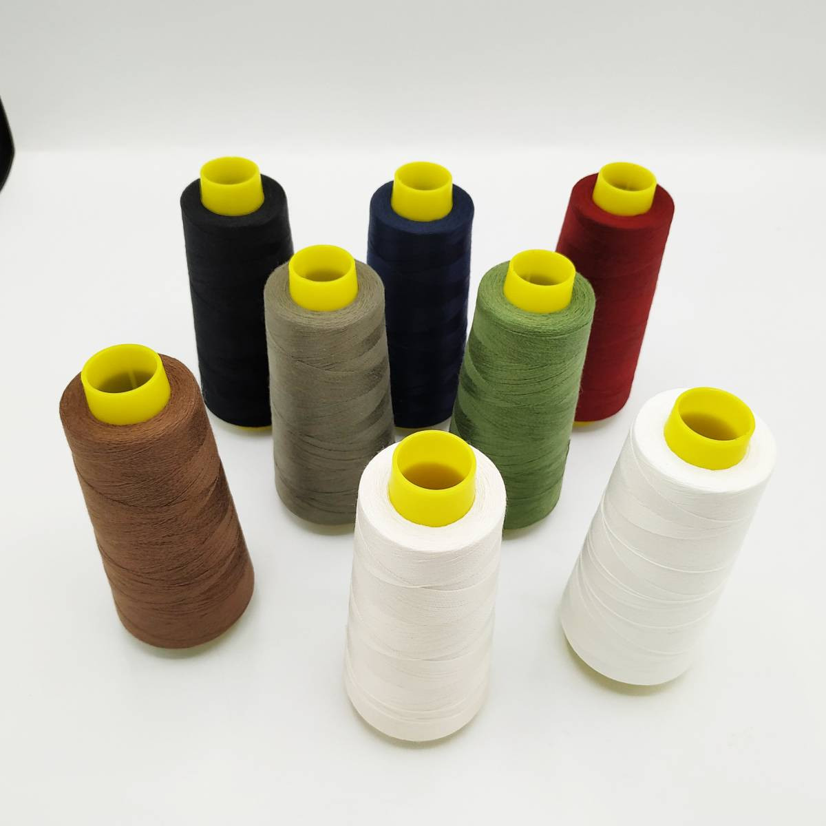 Fil à coudre - polyester coton pour cuir et tissu épais
