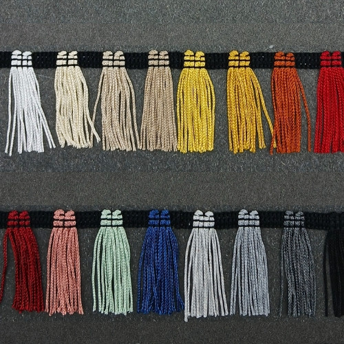 Franges tricotines - 10cm