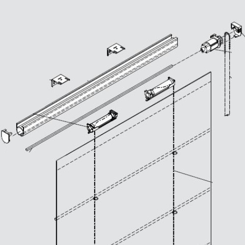 Mécanisme de store bateau - Simple