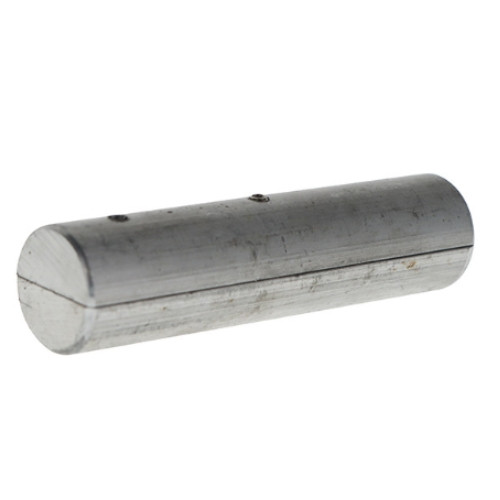 Raccord pour tube laiton poli et cannelé Ø28mm