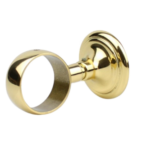 Support lorgnon 6cm laiton poli verni Ø40mm