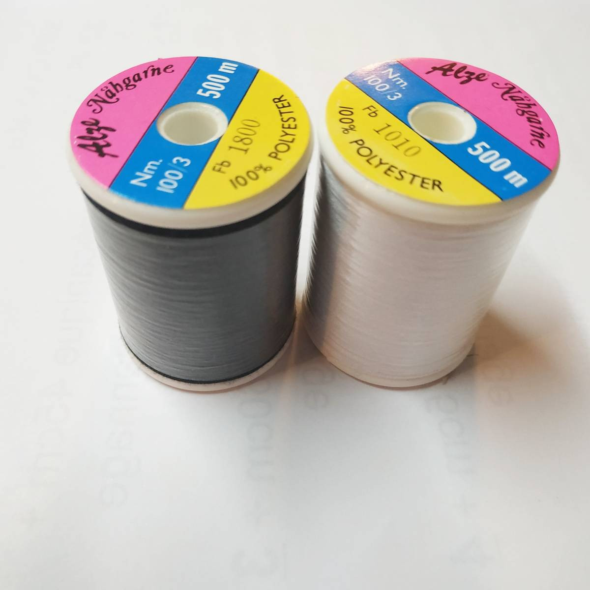 Bobine de fil 100% Polyester 500m - Fiche technique