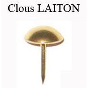Clou En Laiton Massif 8.5mm – Réf CL89003 Pour Bricolage & Décoration