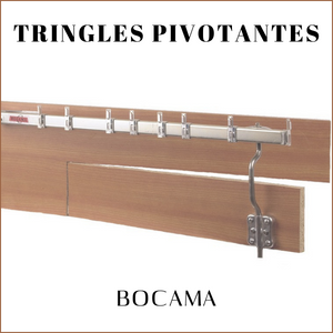 Tringle portière pivotante bocama