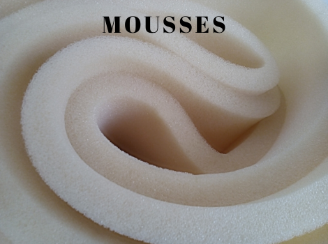 Mousse d'ameublement pour la réfection de vos chaises