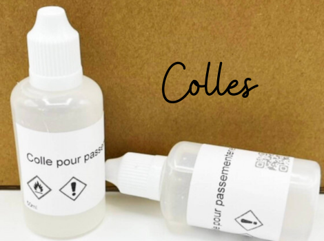 colles pour passementeries