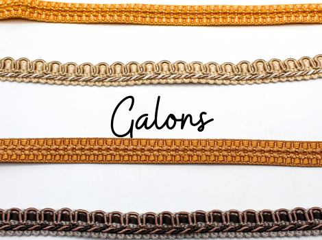 Passementeries galon